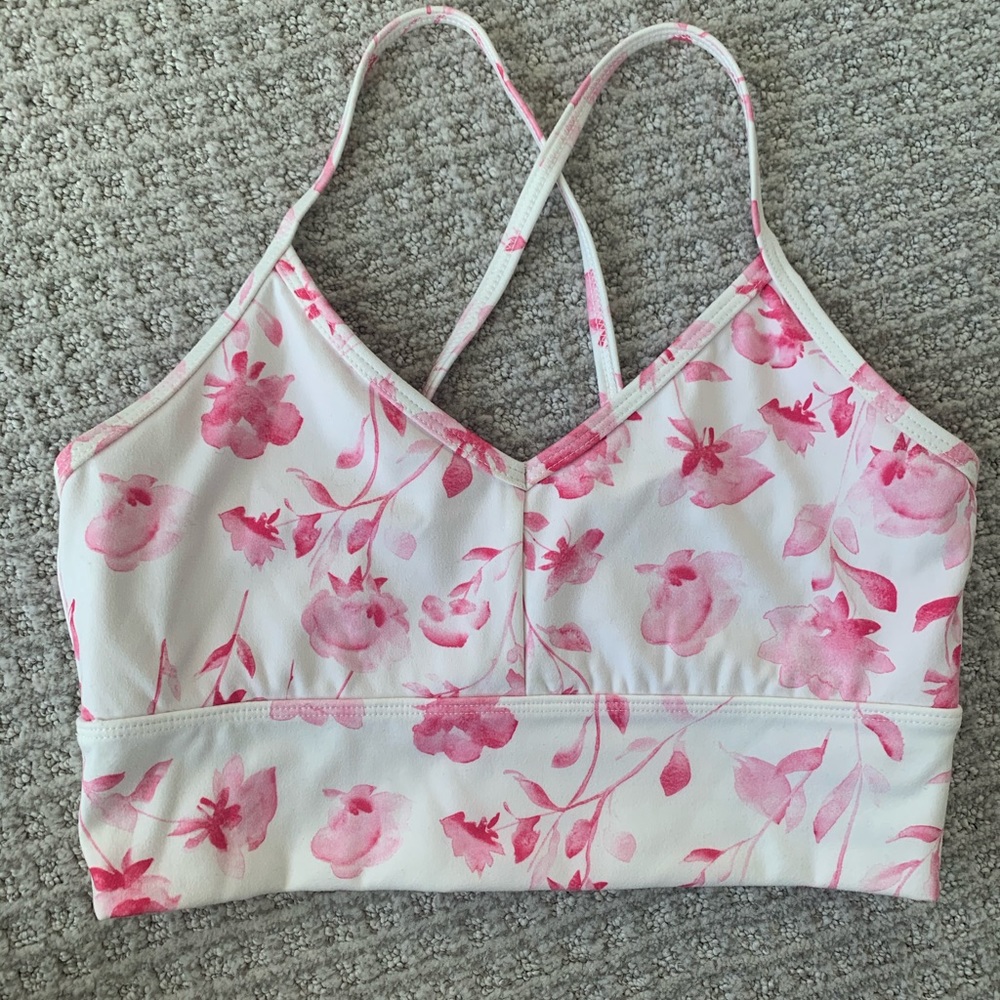 Glyder longline sports bra